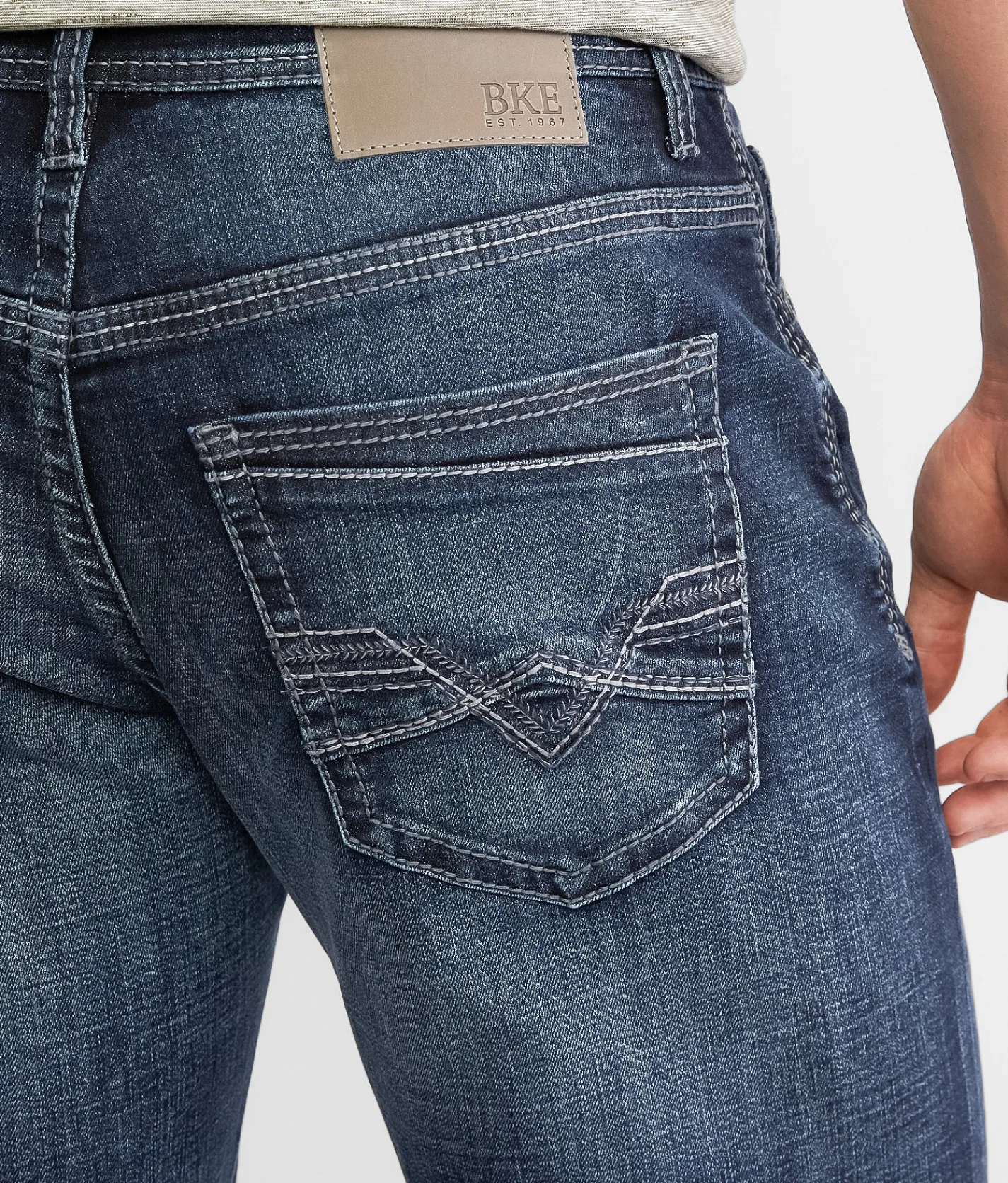 Sale Jeans|Bottoms | BKE Tyler Boot Stretch Jean Dobbins