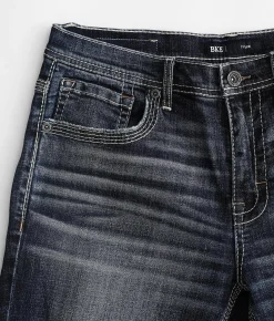 Sale Jeans|Bottoms | BKE Tyler Stretch Jean Green Tree