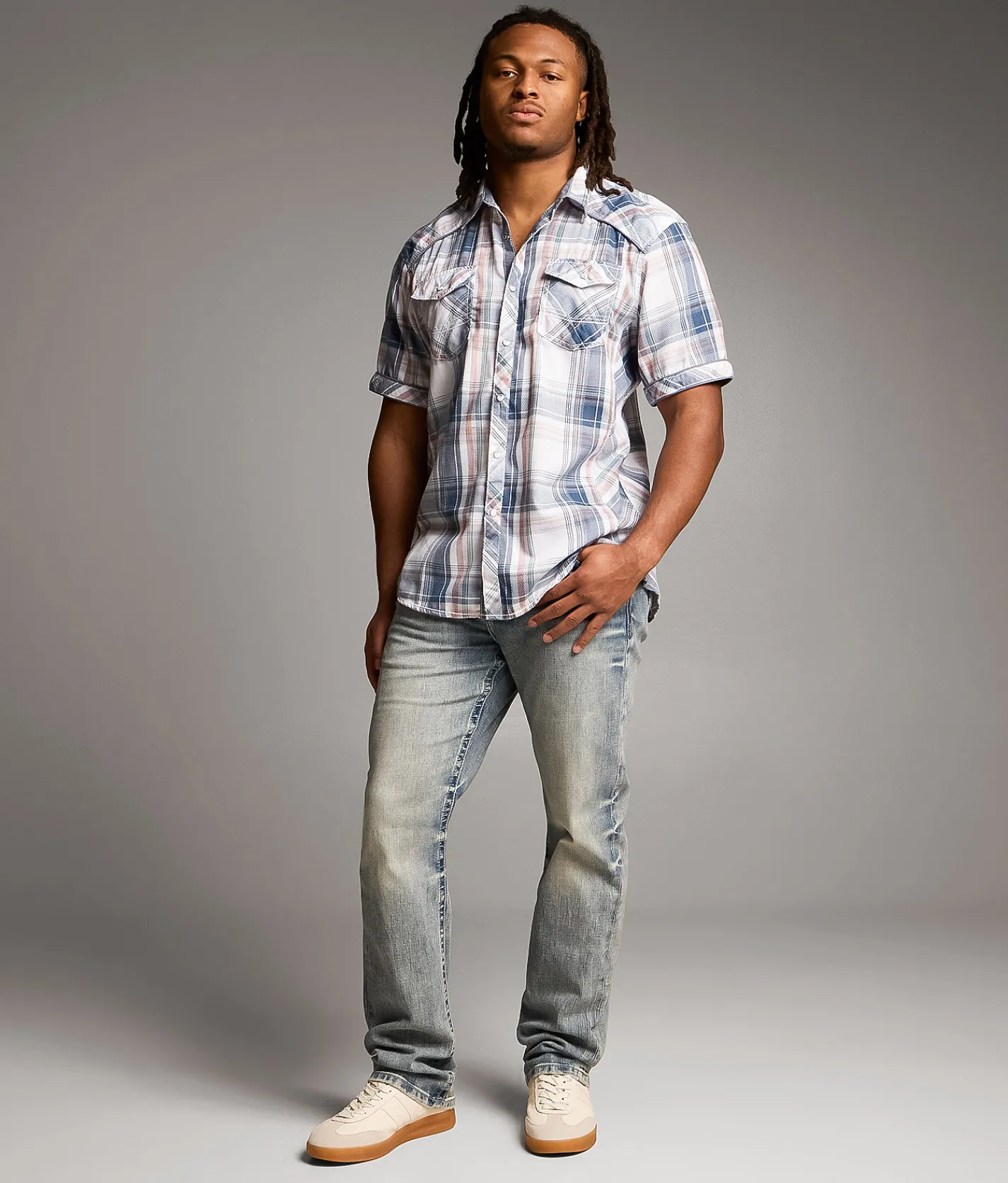 Bottoms|Bke Jeans | BKE Tyler Stretch Jean Glaucous