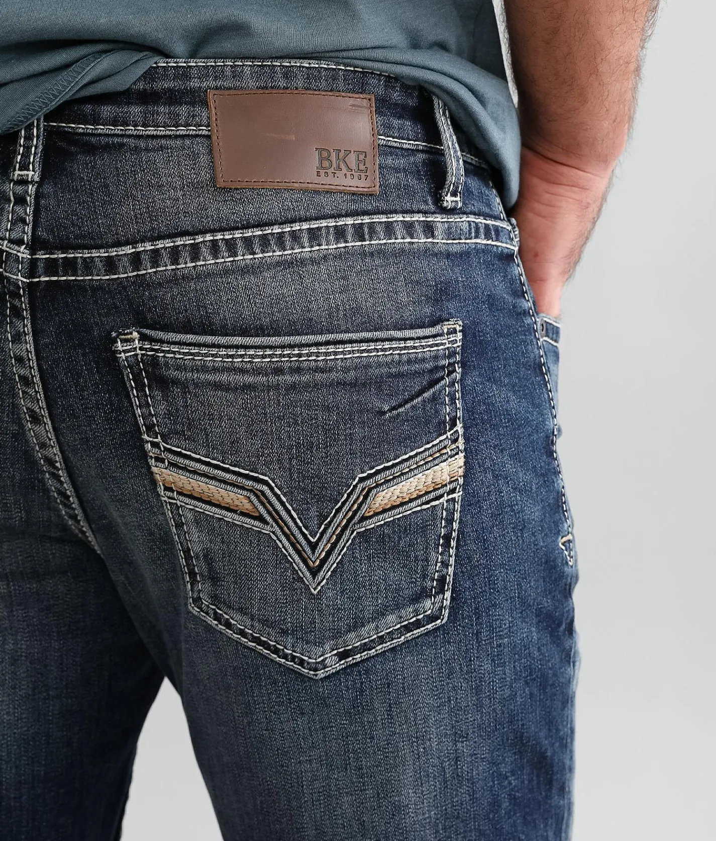BKE Tyler Stretch Jean Olympus Discount