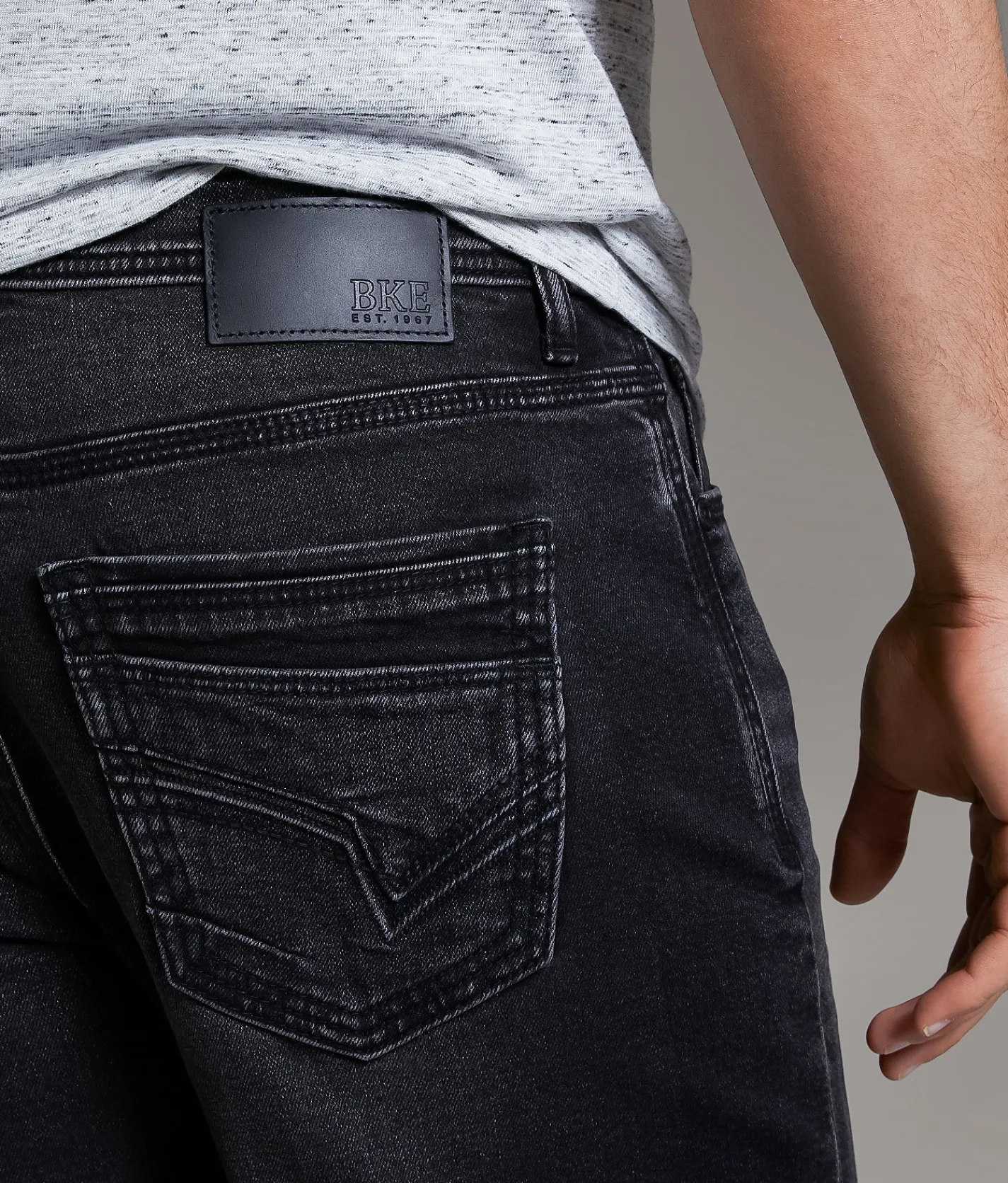 Bottoms|Bke Jeans | BKE Tyler Stretch Jean Washed Black