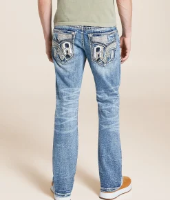 Rock Revival Tyrell Boot Stretch Jean Tyrell B202 Discount