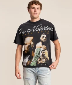 ID Supply Co. UFC Conor McGregor T-Shirt Washed Black Best