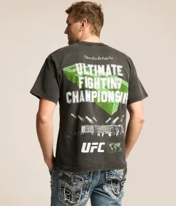 ID Supply Co. UFC Ringside Lights T-Shirt Washed Black New