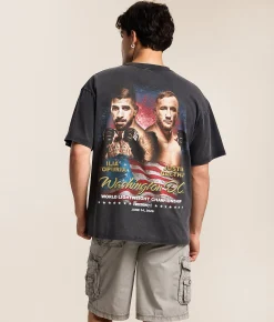 Graphic T-Shirts | ID Supply Co. UFC Striking Matchup T-Shirt Washed Black