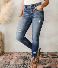 KanCan Signature Ultra High Rise Ankle Skinny Jean Amanda Best