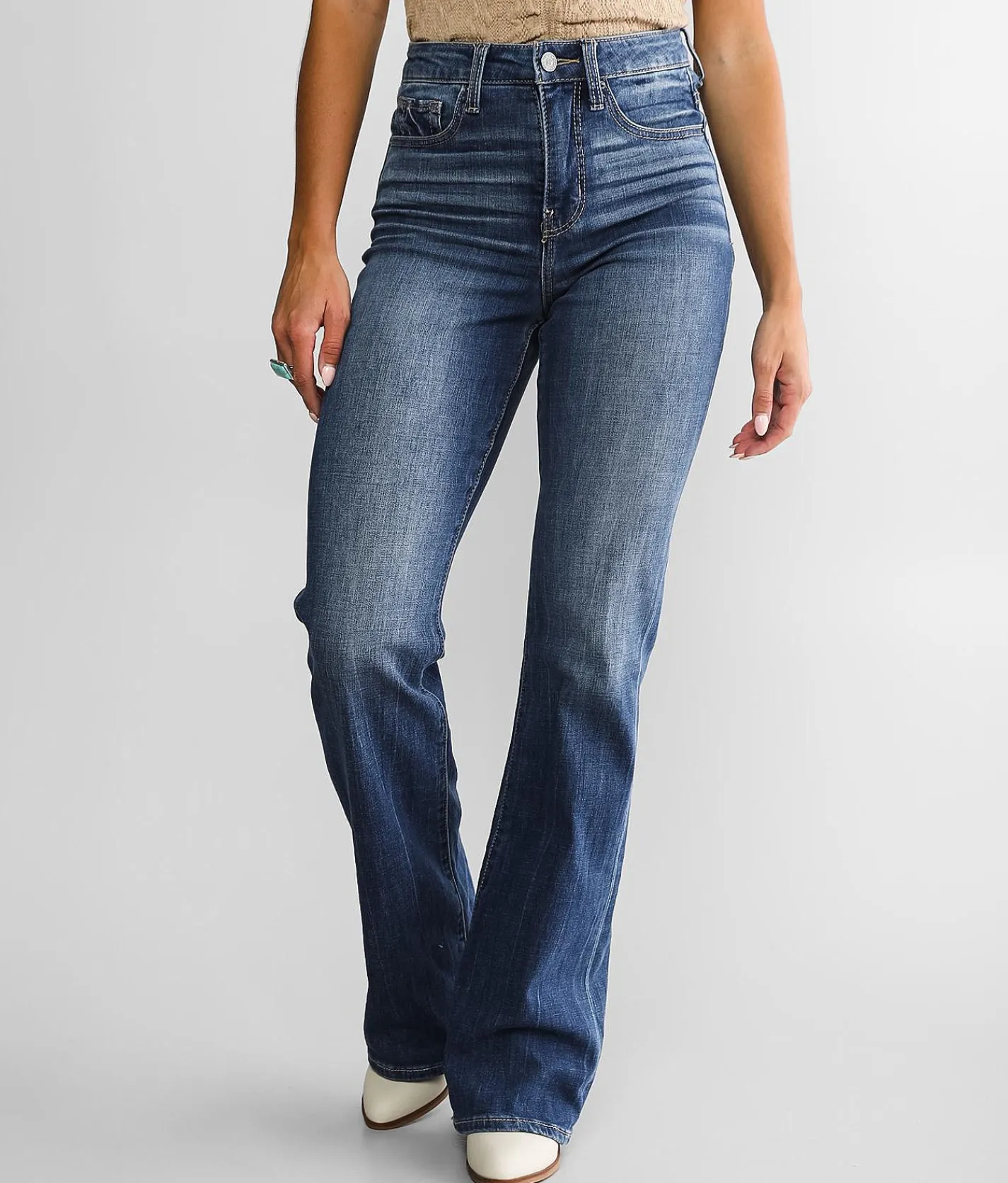 Sterling & Stitch Ultra High Rise Boot Jean Calgary Discount