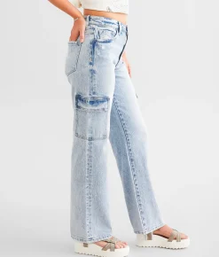 Flying Monkey Ultra High Rise Cargo Stretch Jean Paulette Clearance