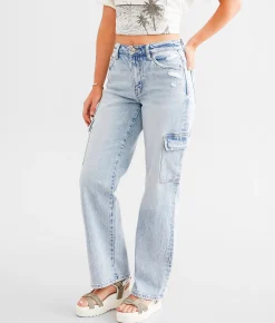 Flying Monkey Ultra High Rise Cargo Stretch Jean Paulette Clearance