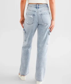 Flying Monkey Ultra High Rise Cargo Stretch Jean Paulette Clearance
