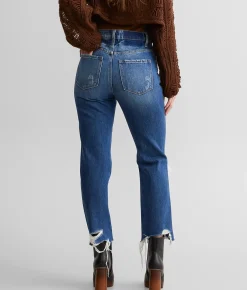Jeans|Bottoms | Flying Monkey Ultra High Rise Cropped Straight Jean Wellbeing