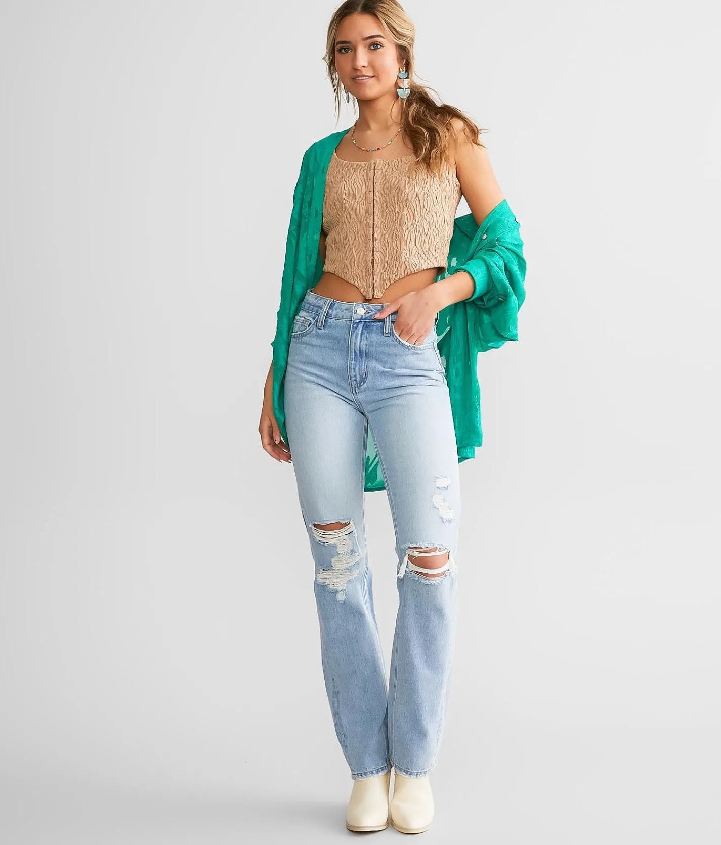 Jeans|Bottoms | Flying Monkey Ultra High Rise Straight Jean Remarkable