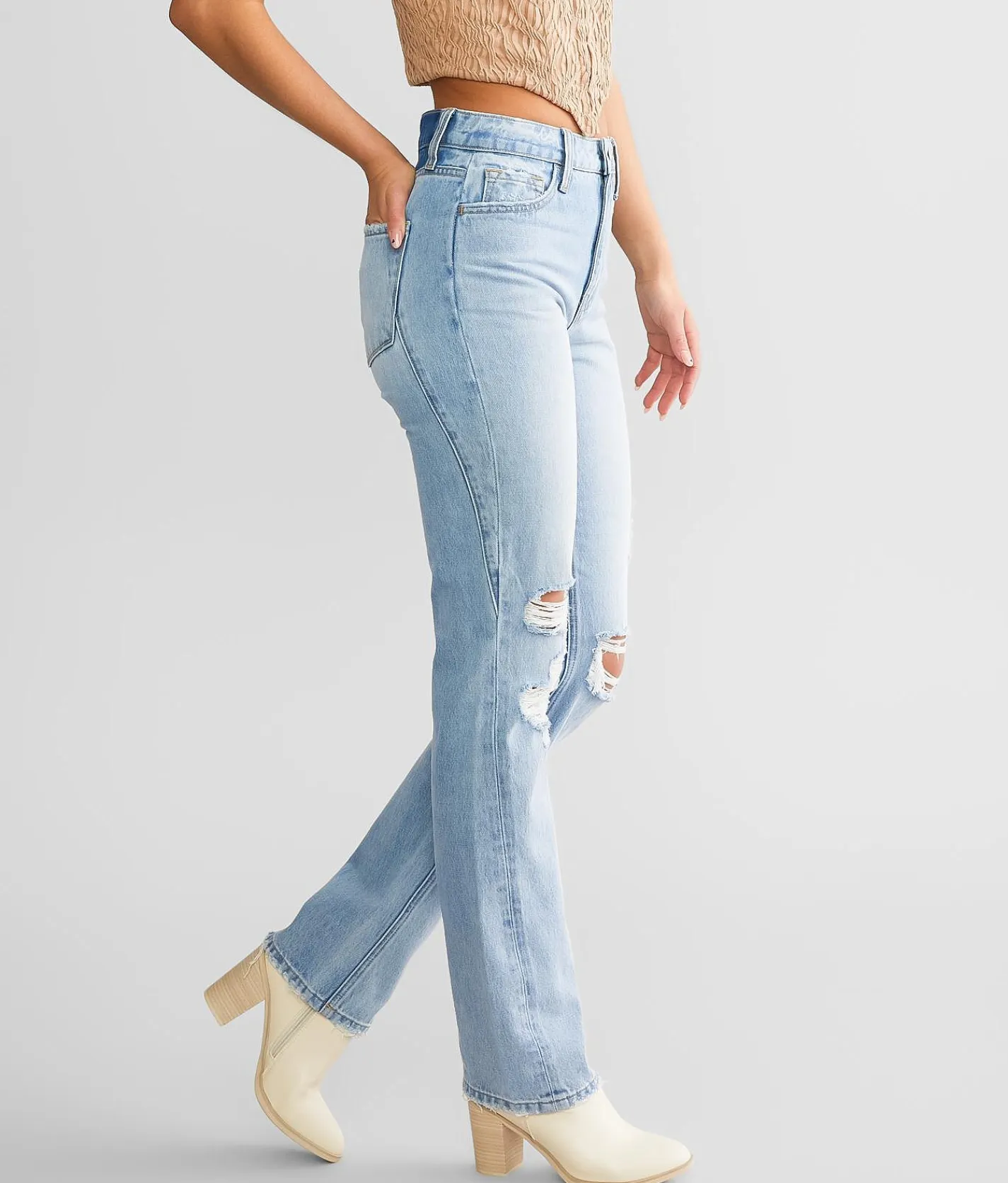 Jeans|Bottoms | Flying Monkey Ultra High Rise Straight Jean Remarkable