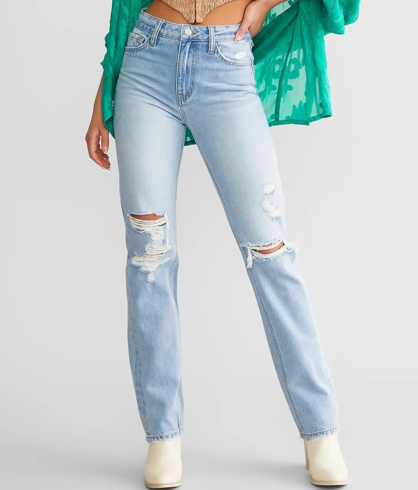 Jeans|Bottoms | Flying Monkey Ultra High Rise Straight Jean Remarkable
