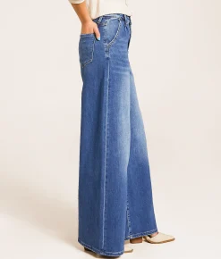 Jeans|Bottoms | Flying Monkey Ultra High Rise Wide Leg Stretch Jean Arosa