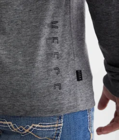 Veece Uncharted Split T-Shirt Charcoal Outlet