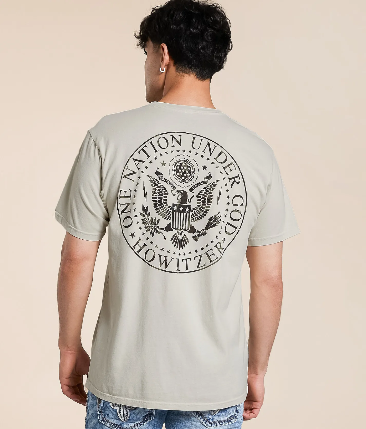 Graphic T-Shirts | Howitzer Under God T-Shirt Lunar Rock