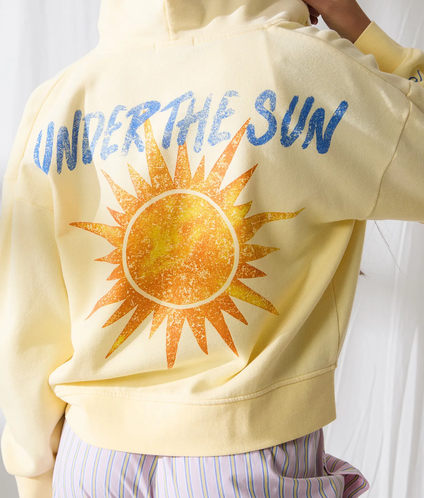 33 Coastal Under The Sun Hoodie Double Cream Outlet
