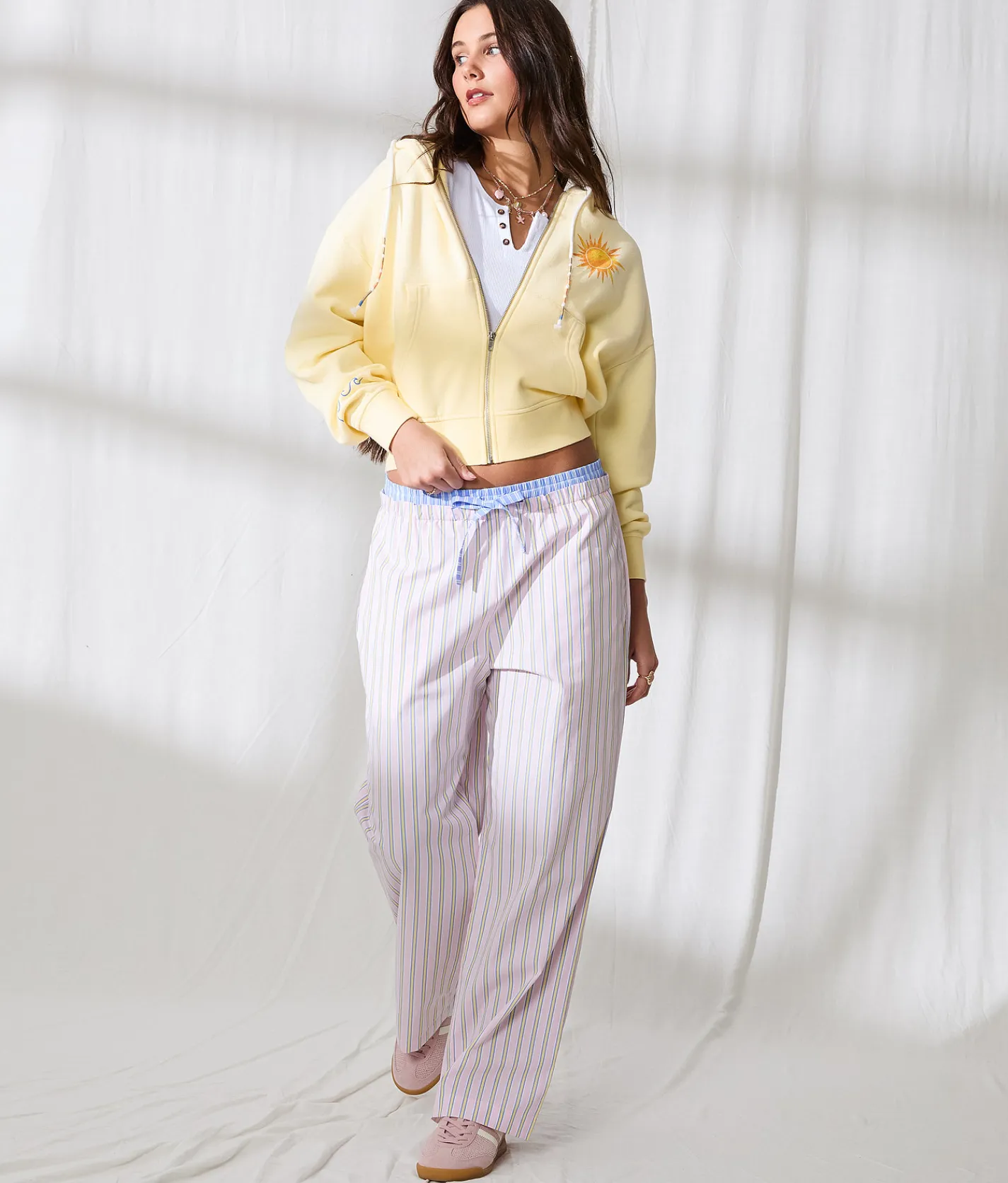 33 Coastal Under The Sun Hoodie Double Cream Outlet