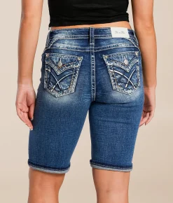 Miss Me Universal Bermuda Stretch Short K1441 Clearance