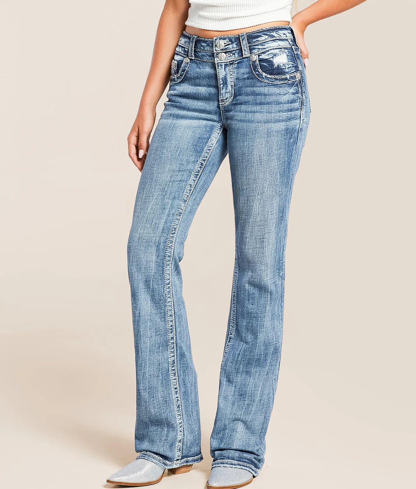 Jeans|Bottoms | Miss Me Universal Boot Stretch Jean M819C