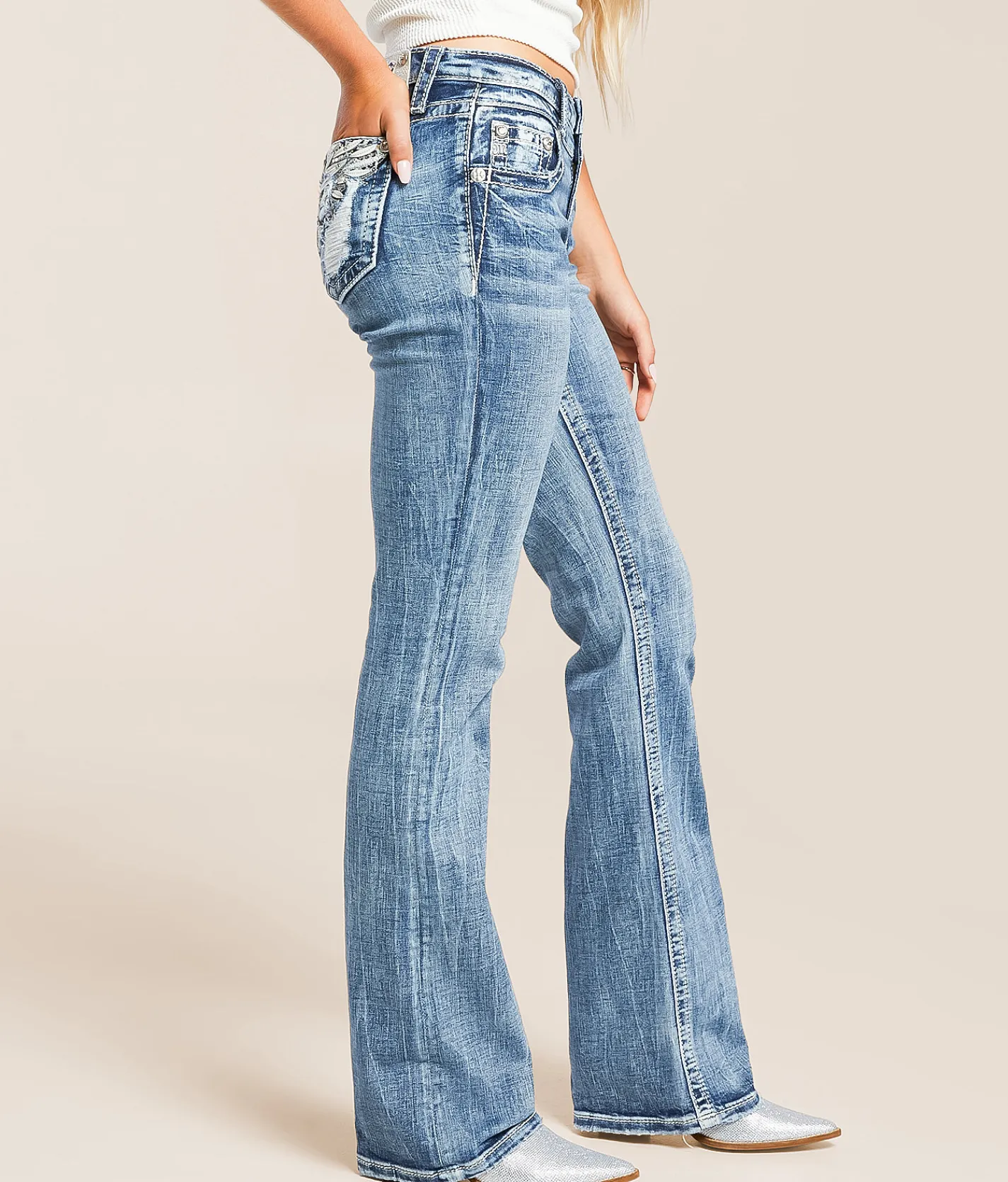 Jeans|Bottoms | Miss Me Universal Boot Stretch Jean M819C