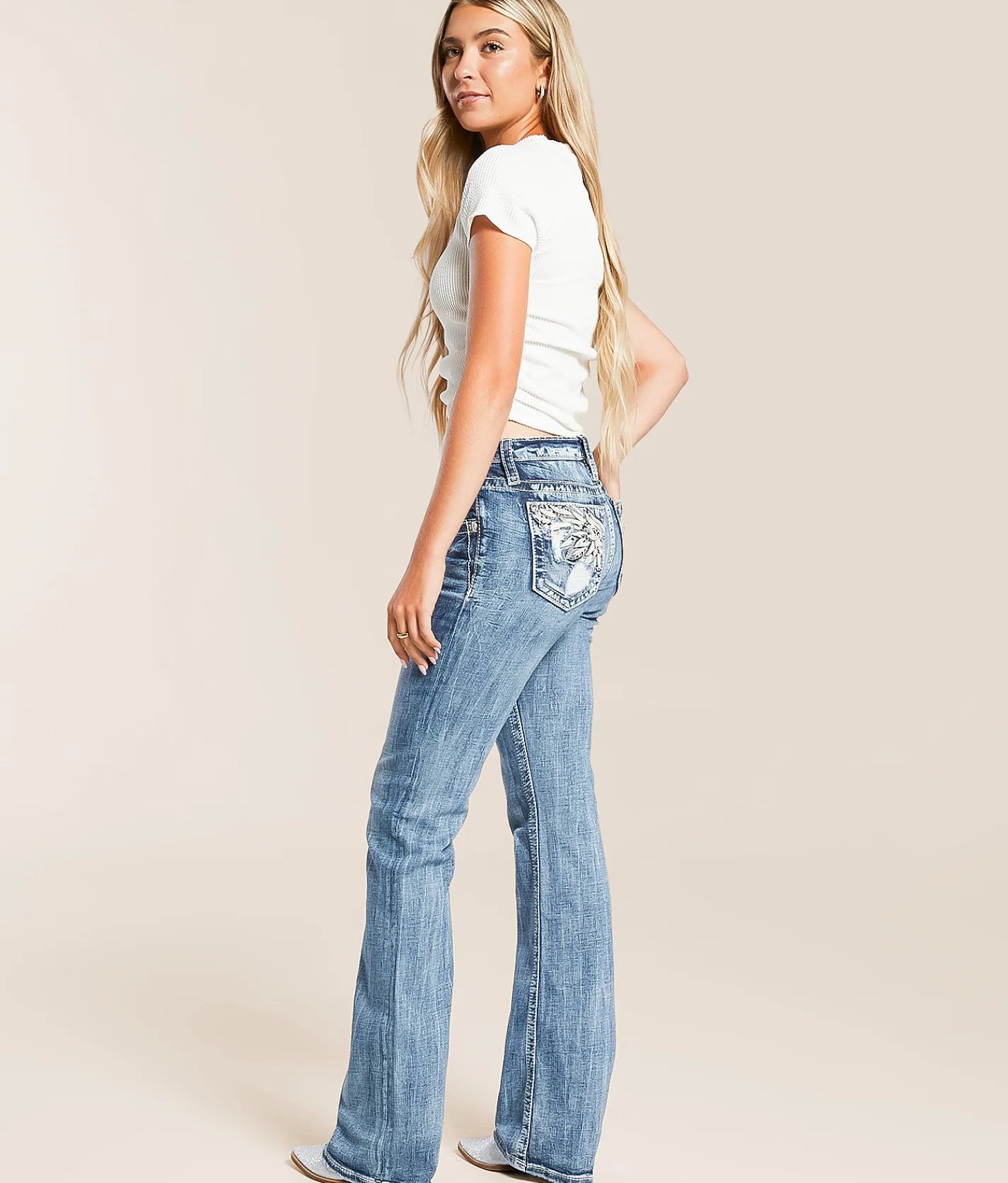 Jeans|Bottoms | Miss Me Universal Boot Stretch Jean M819C
