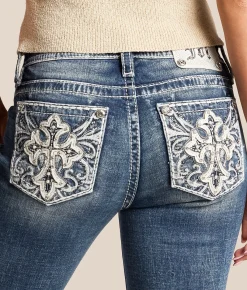 Jeans | Miss Me Universal Capri Stretch Cuffed Jean K1201