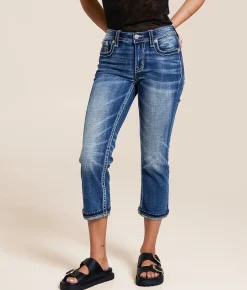 Jeans|Bottoms | Miss Me Universal Capri Stretch Jean K1201C