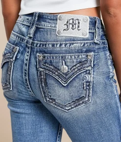 Jeans | Miss Me Universal Cropped Straight Stretch Jean M819C