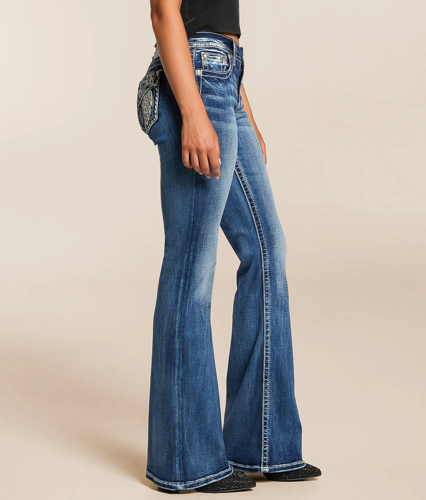 Miss Me Universal Flare Stretch Jean M755 Best