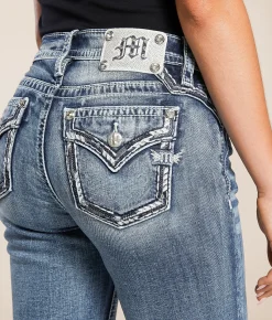 Bottoms | Miss Me Universal Straight Stretch Jean K1486
