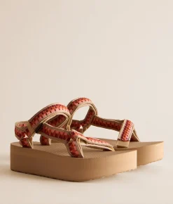 Shoes | Teva Universal Tessera Flatform Sandal Sedona Multi