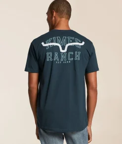 Graphic T-Shirts | Kimes Ranch University Layers T-Shirt Indigo