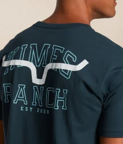 Graphic T-Shirts | Kimes Ranch University Layers T-Shirt Indigo