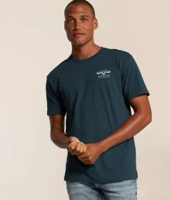 Graphic T-Shirts | Kimes Ranch University Layers T-Shirt Indigo