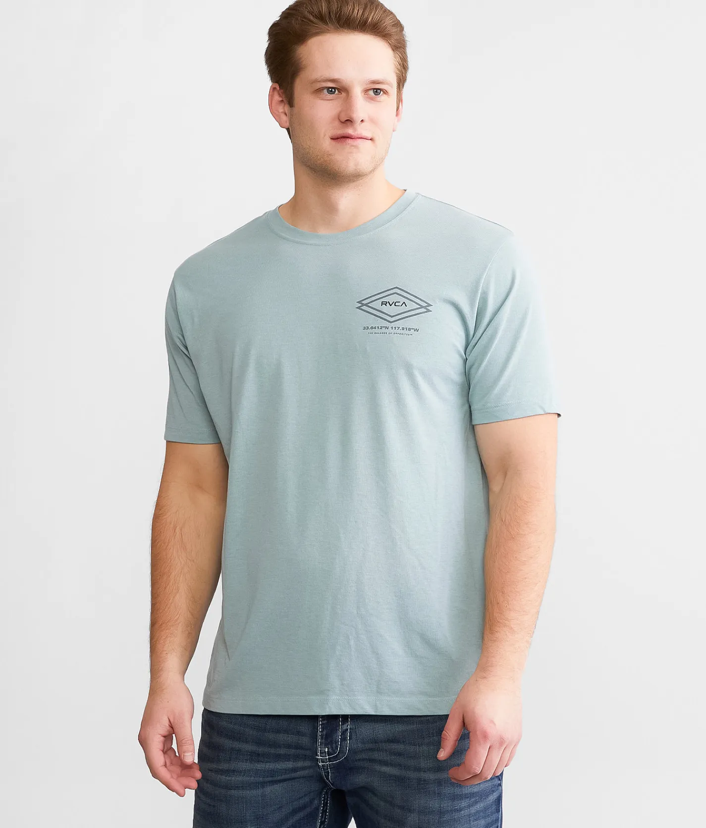 RVCA Upshift Sport T-Shirt Scrub Heather Sport