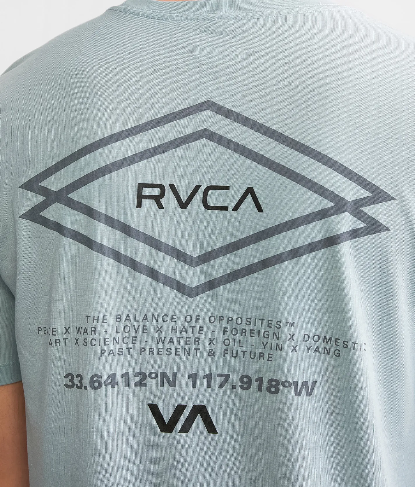 RVCA Upshift Sport T-Shirt Scrub Heather Sport