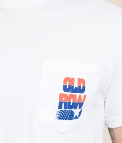Old Row USA Drinking Team T-Shirt White
