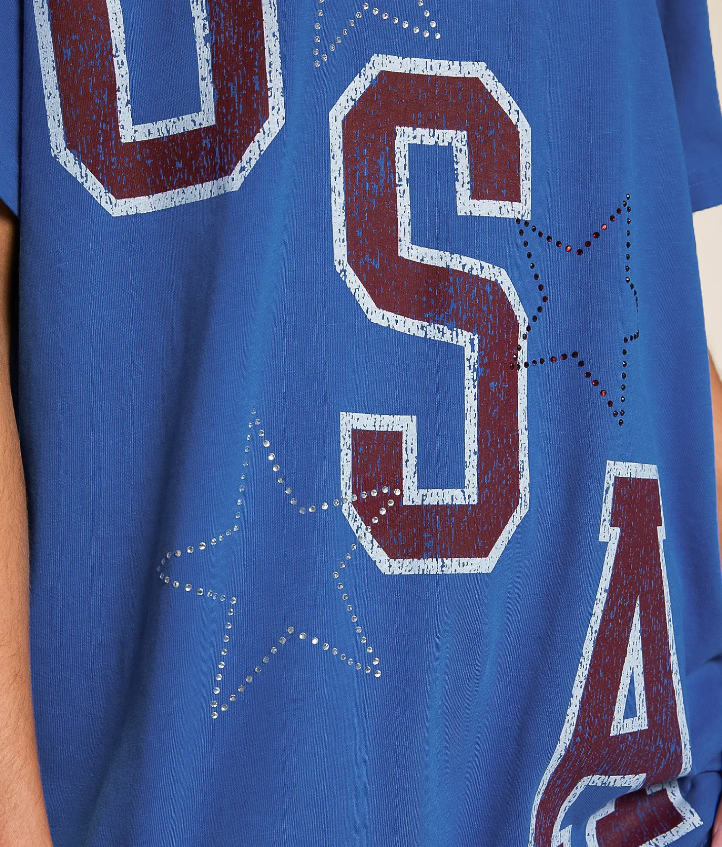 Tops | Goodie Two Sleeves USA Oversized T-Shirt Campanula