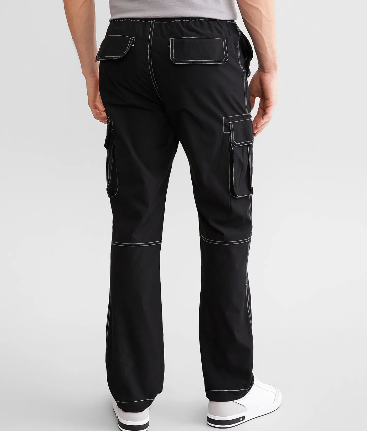 Bottoms | Rebel Minds Utility Cargo Pant Black