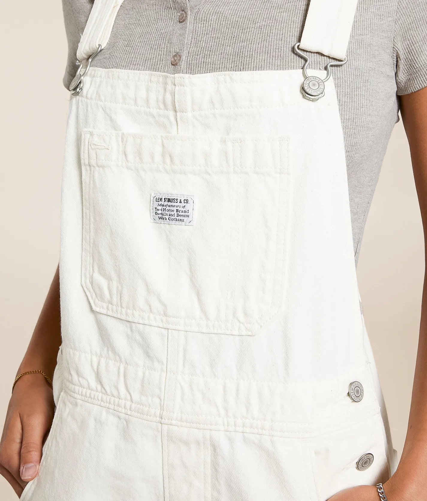 Rompers & Jumpsuits | Levi's® Utility Denim Overall Short Truth Slip