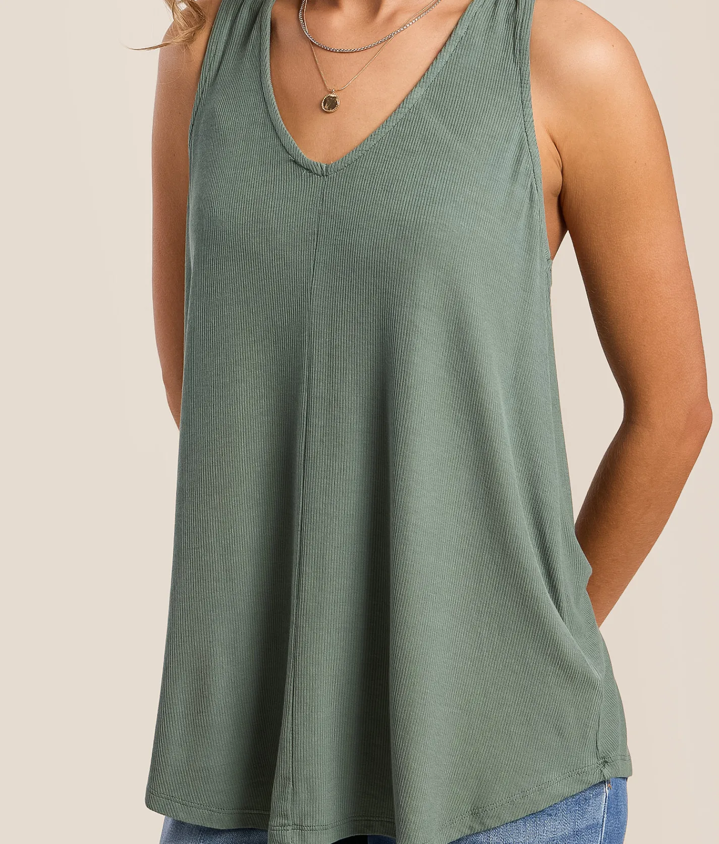Tops | White Crow Utopia Natal Tank Top Everglade