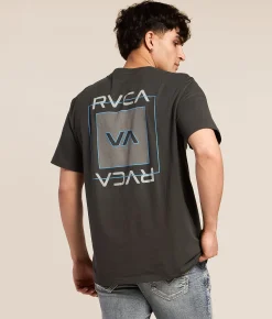 RVCA VA All The Way T-Shirt Pirate Black New