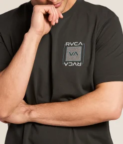 RVCA VA All The Way T-Shirt Pirate Black New