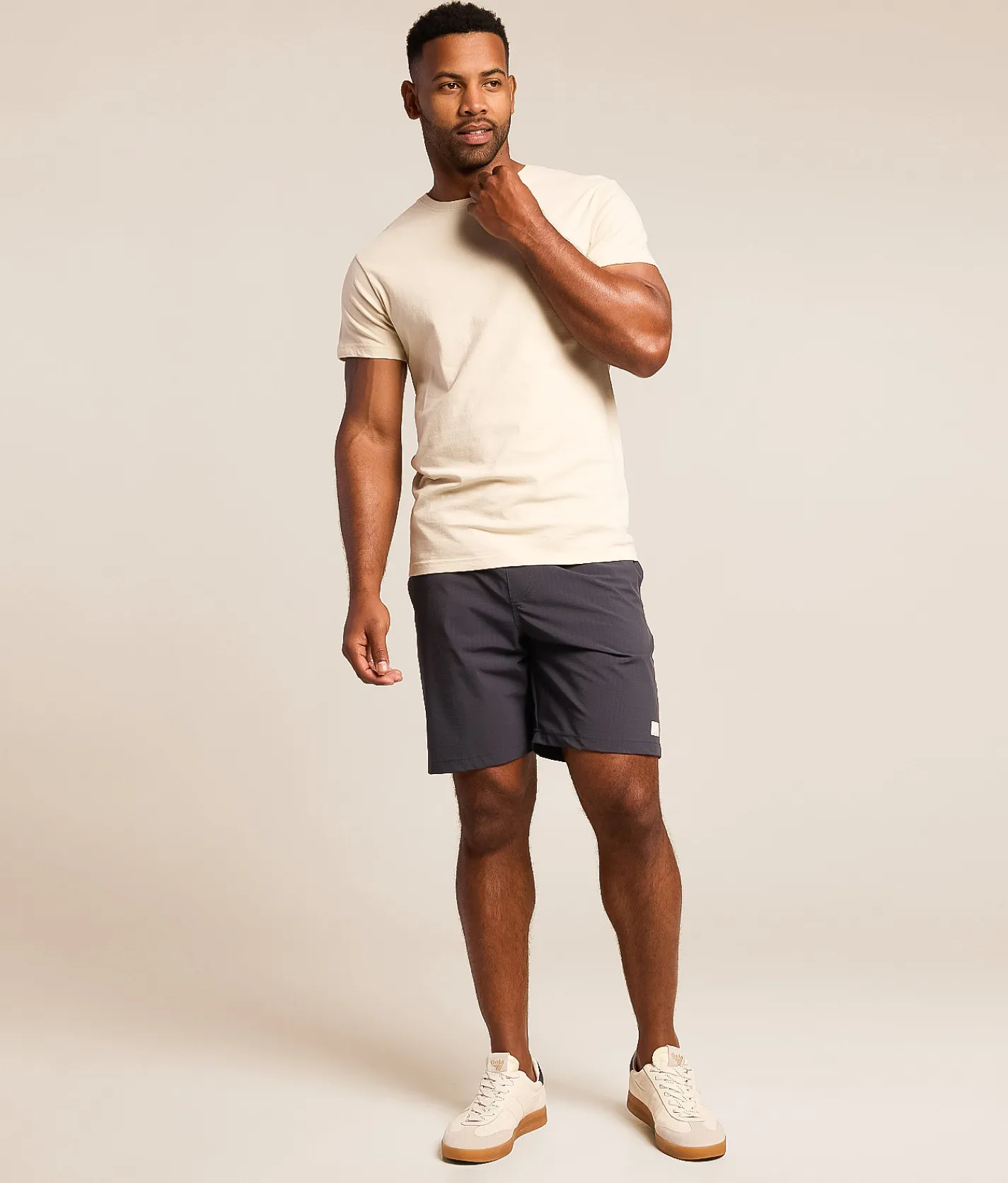 Bottoms|Shorts | RVCA Vacancy Ghost Striped Stretch Short Garage Blue