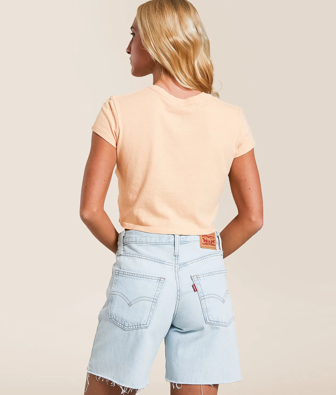Tops | Billabong Vacay Awaits Cropped T-Shirt Sunstone