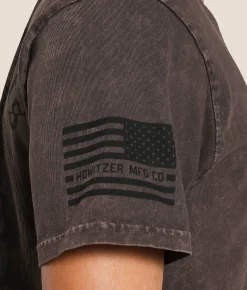 Tops|Graphic T-Shirts | Howitzer Valhalla Awaits T-Shirt Dematisse Mineral Wash