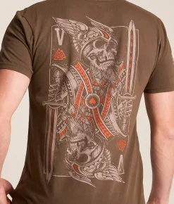 Tops|Graphic T-Shirts | Howitzer Valhalla Card T-Shirt Wren