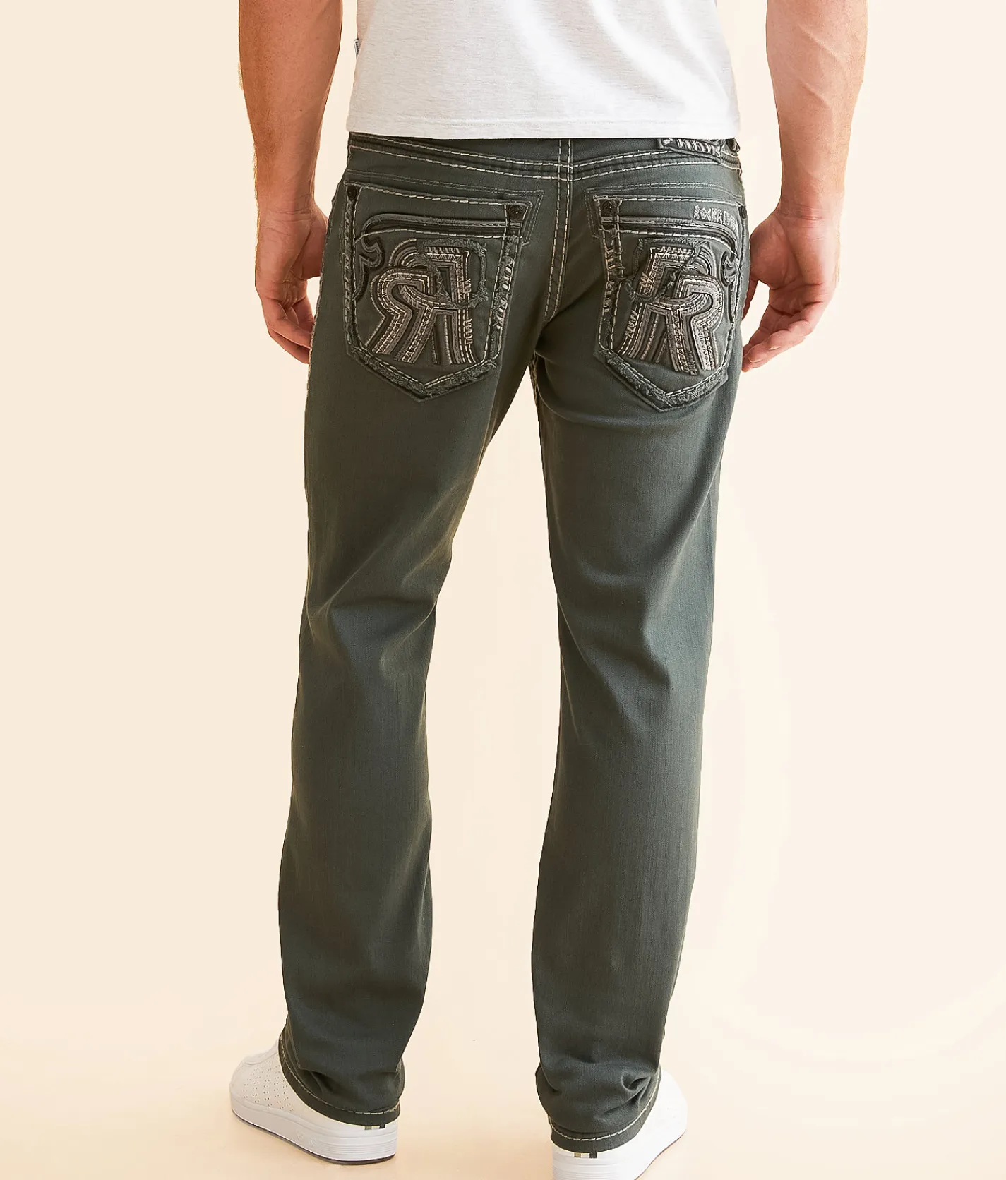 Bottoms | Rock Revival Vance Straight Stretch Pant Vance J203